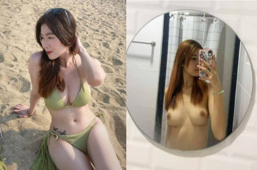 Chị gái ny ngon hết nước chấm