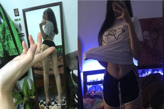 Cô sinh viên giò dài làm gái