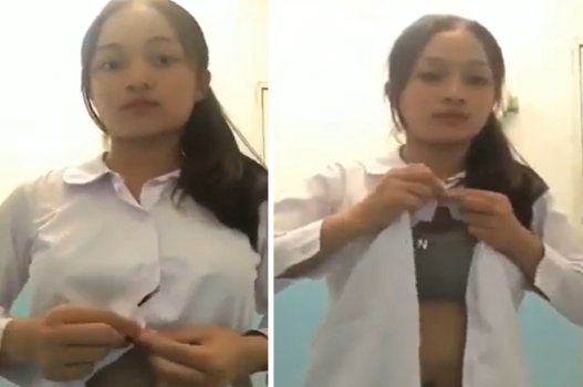 Em học sinh hư đốn bắt bạn học đụ tới tấp