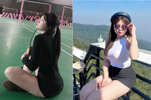 Em sinh viên xinh đẹp cặp mông đầy đặn